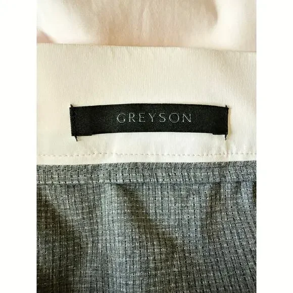 Greyson Montauk Performance Golf Shorts 10” Inseam Light Pink Men’s Sz 30 EUC - Picture 5 of 7